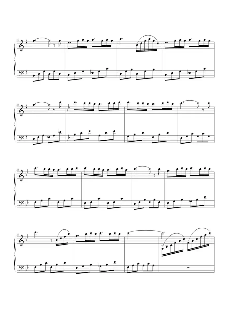 美丽的小华尔兹