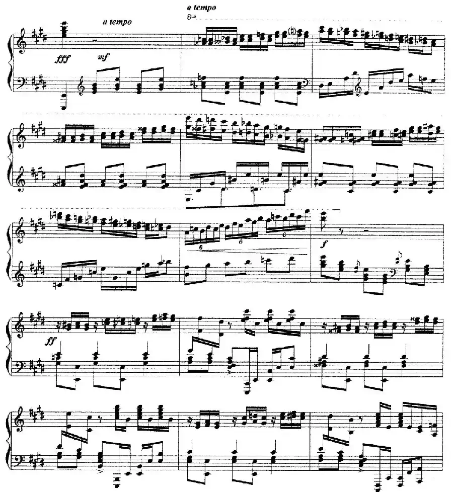 Carmen Variations 12 Pieces（12首卡门主题变奏曲·6）