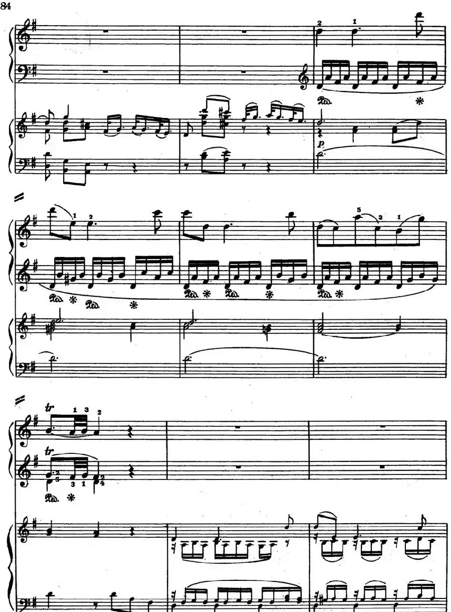 二十八部钢琴协奏曲 No.5（P31-45）