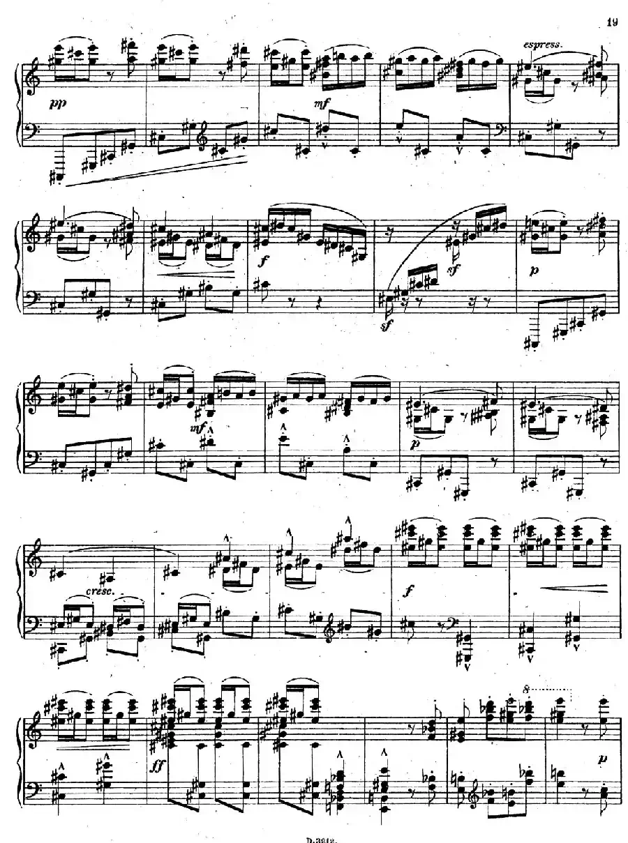 Four Pieces 4首小品 Op.2（Ⅱ）