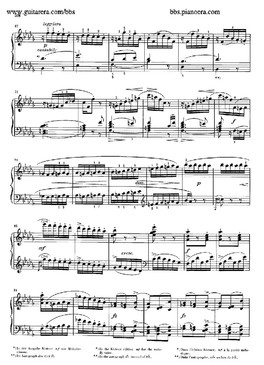 Neue Aquarelle Op.57（新水彩画·3. 谐谑曲）
