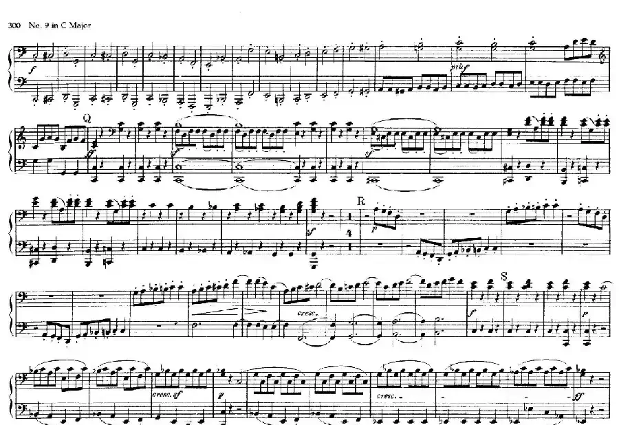 String Quartet No.9 in C Major Op.59-3 - 4 Hands（C大调第九弦乐四重奏·四手联弹）