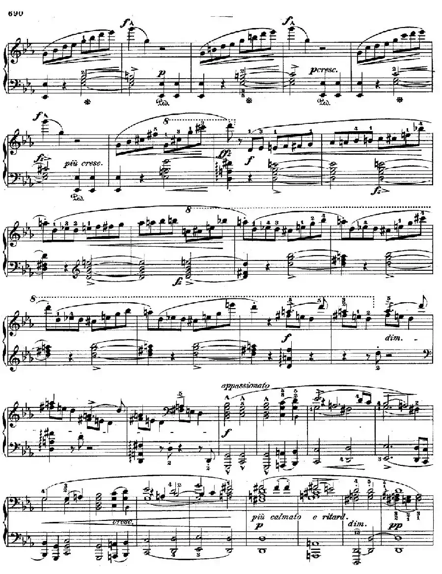 Piano Sonata No.1 in c Minor Op.4 （c小调第一钢琴奏鸣曲）
