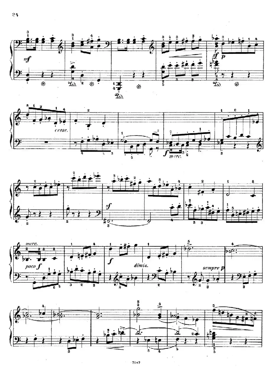 Five Sonatinas Op.70（5首钢琴小奏鸣曲·3）