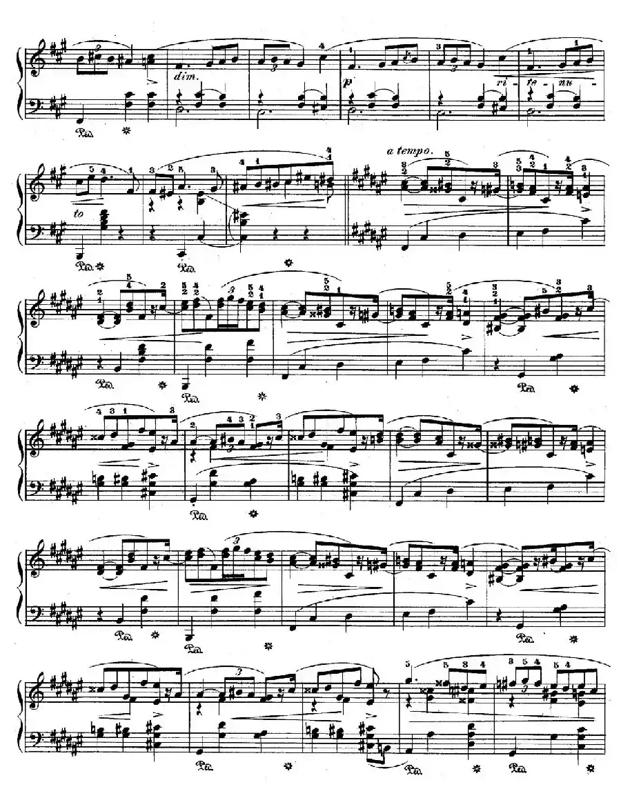 Trois Mazurkas Op.59（3首玛祖卡舞曲·3）