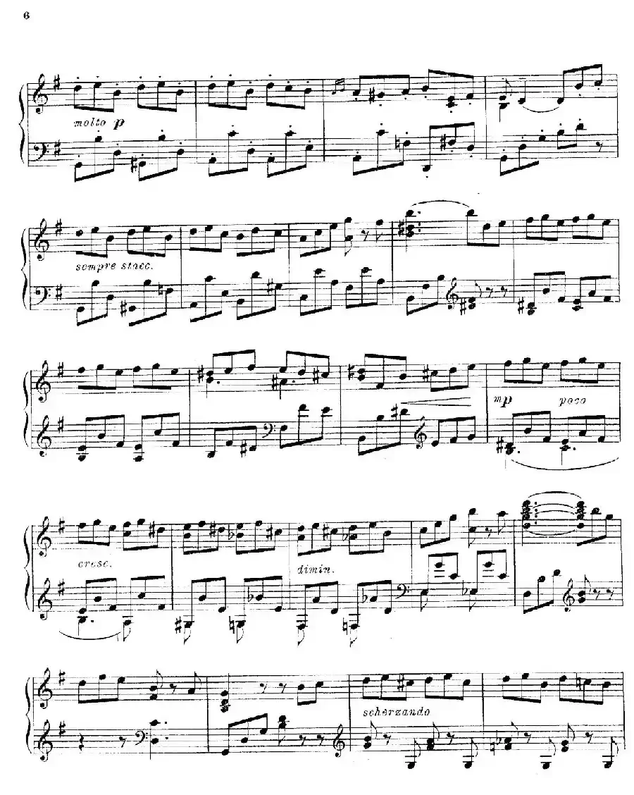 Six Pieces Op.83（6首小品·6）