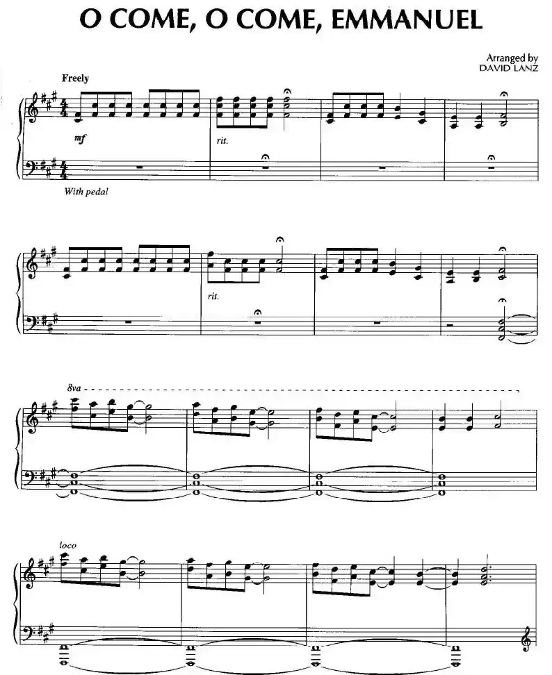 O Come, O Come, Emmanuel