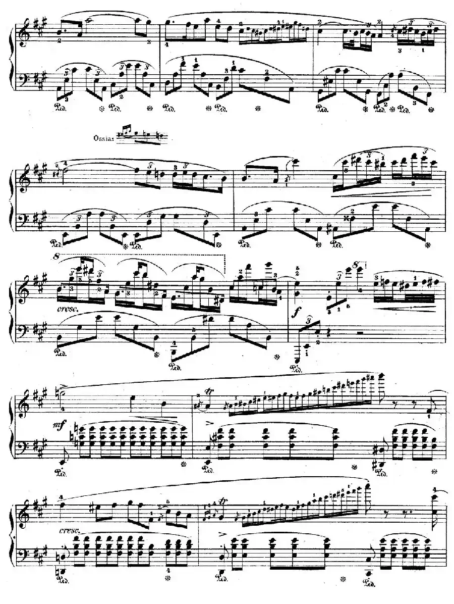 Allegro de Concerto Op.46（A大调音乐会快板）