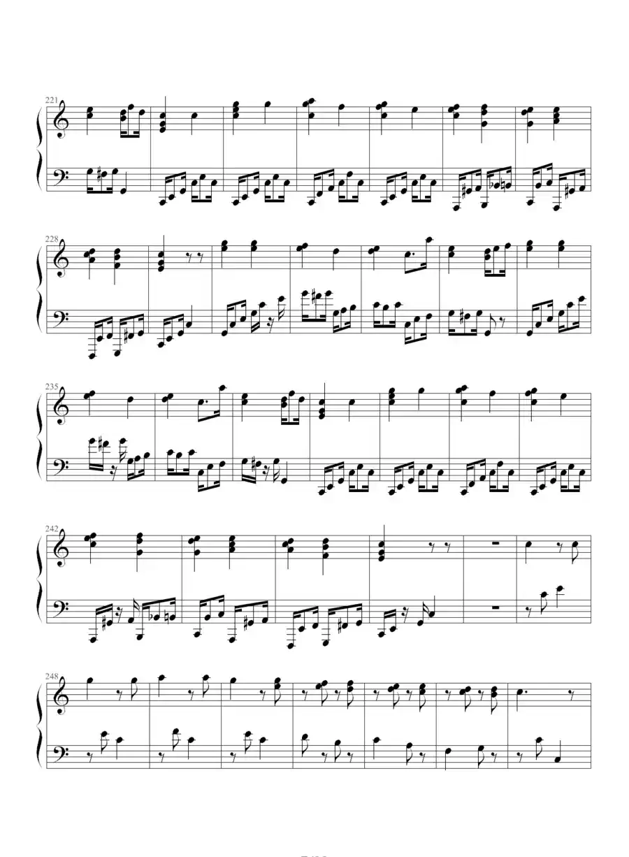 小星星变奏曲—莫扎特