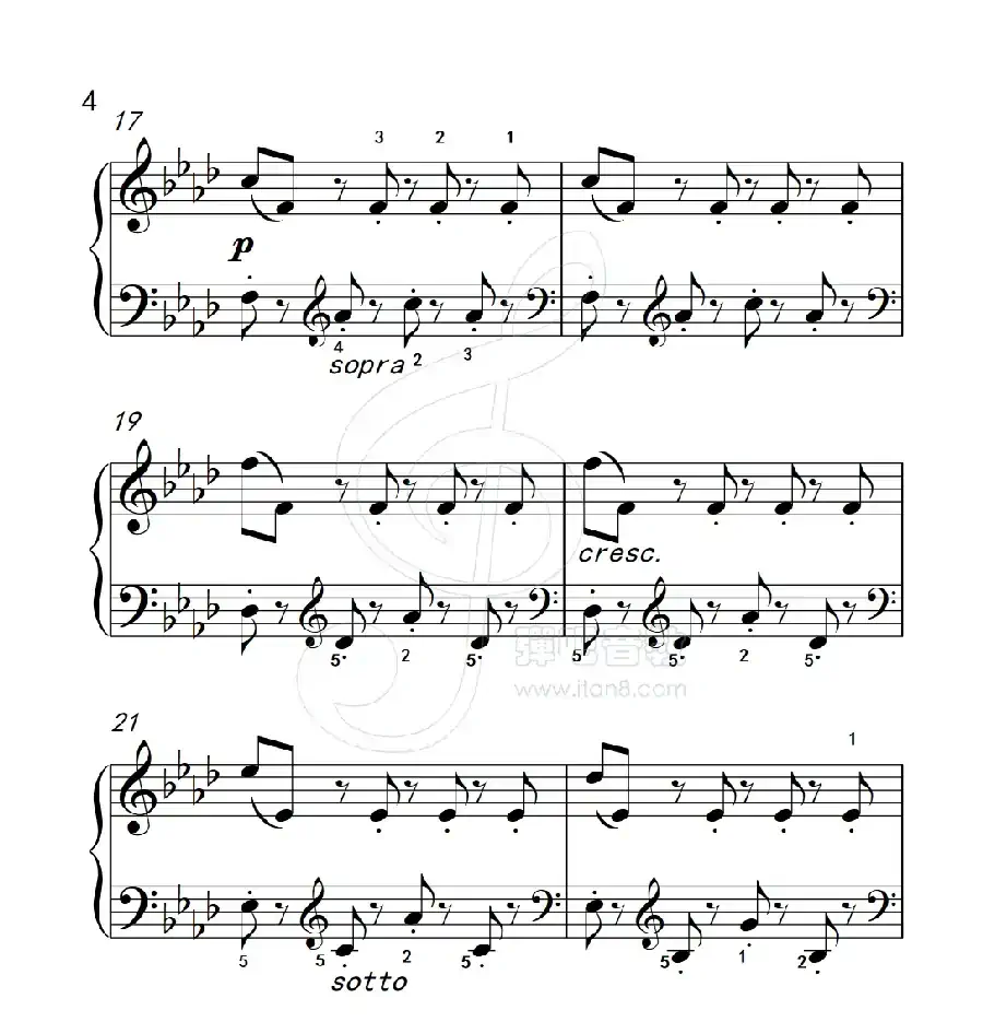 练习曲 43(克拉莫钢琴练习曲60首)