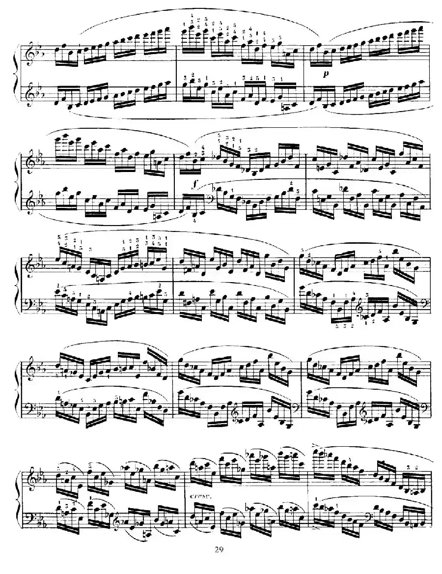 15 Etudes de Vortuosite Op.72（15首辉煌练习曲·7）