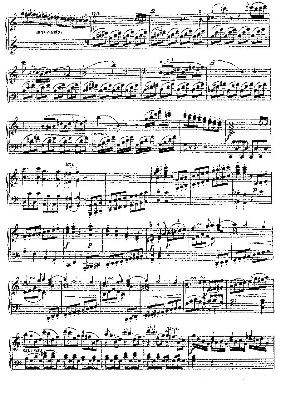 Piano Sonata No.4 in C Major Op.38（C大调第四钢琴奏鸣曲）