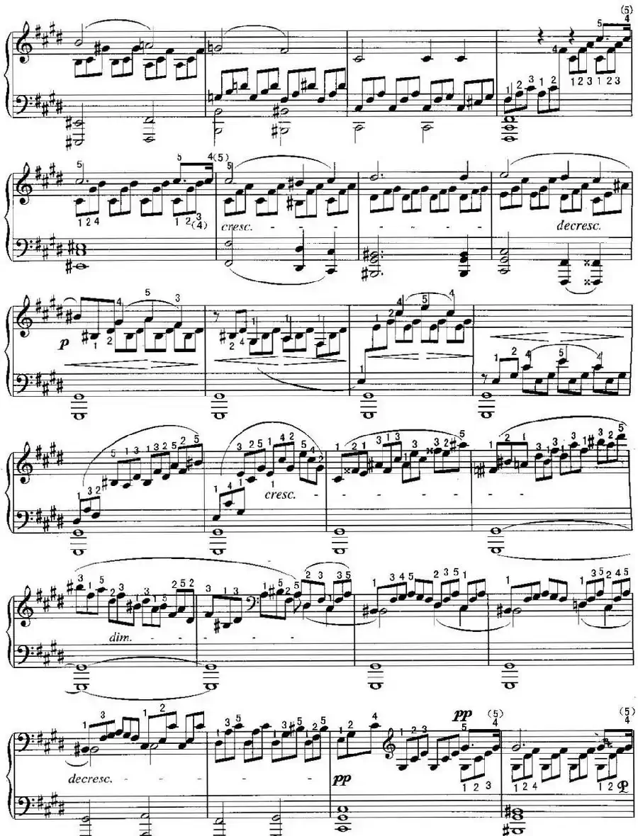 不可不弹的世界钢琴名曲：月光曲