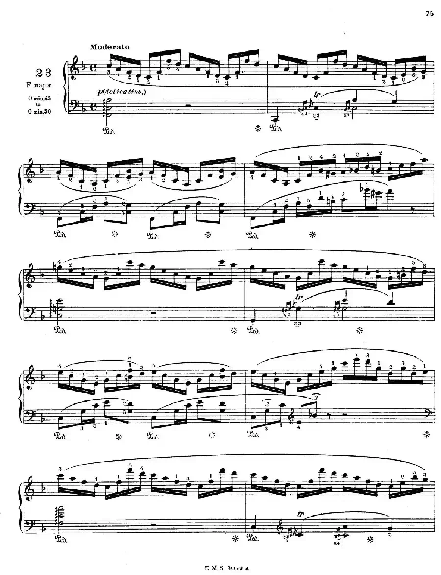 Preludes Op.28（24首前奏曲·23）