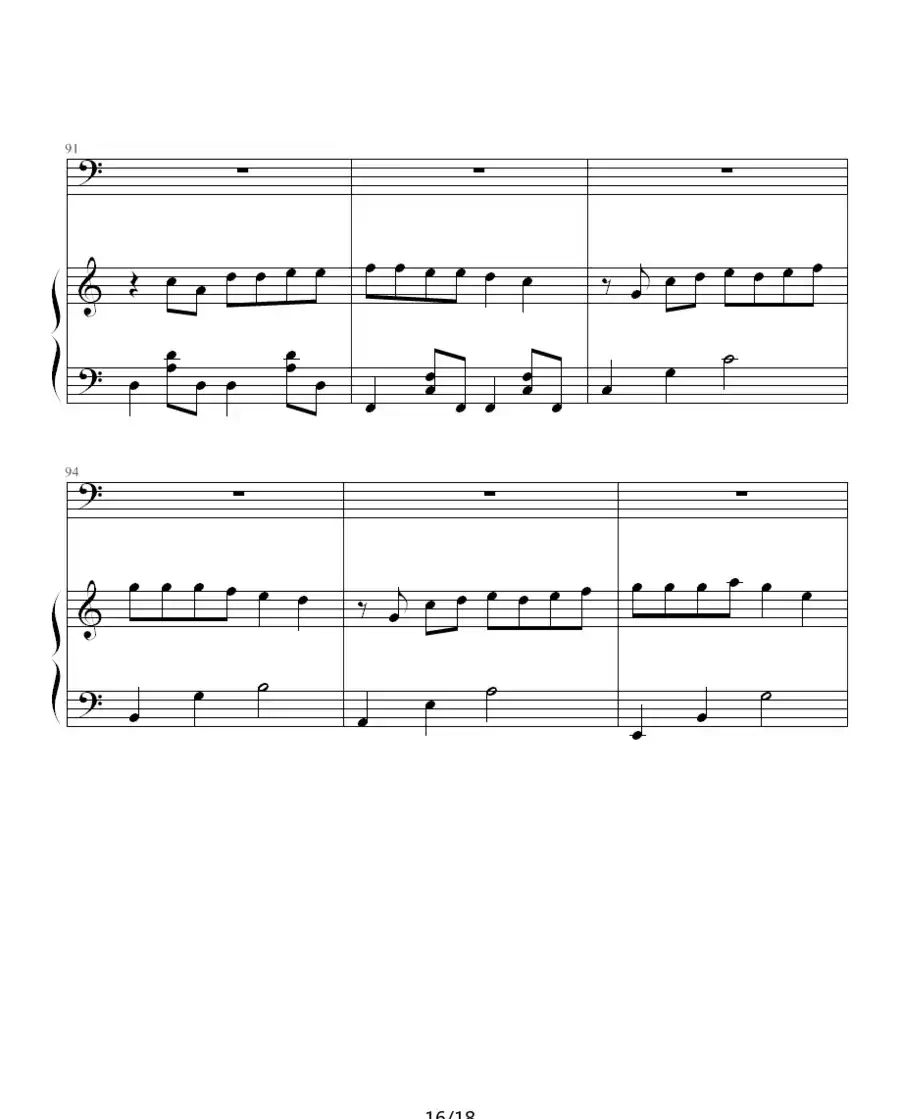 Title（钢琴伴奏谱）