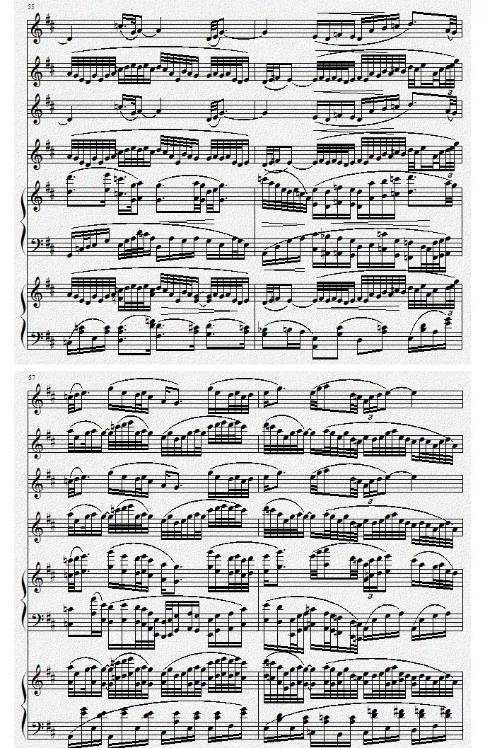 巴蜀风华情（二胡与双钢琴）