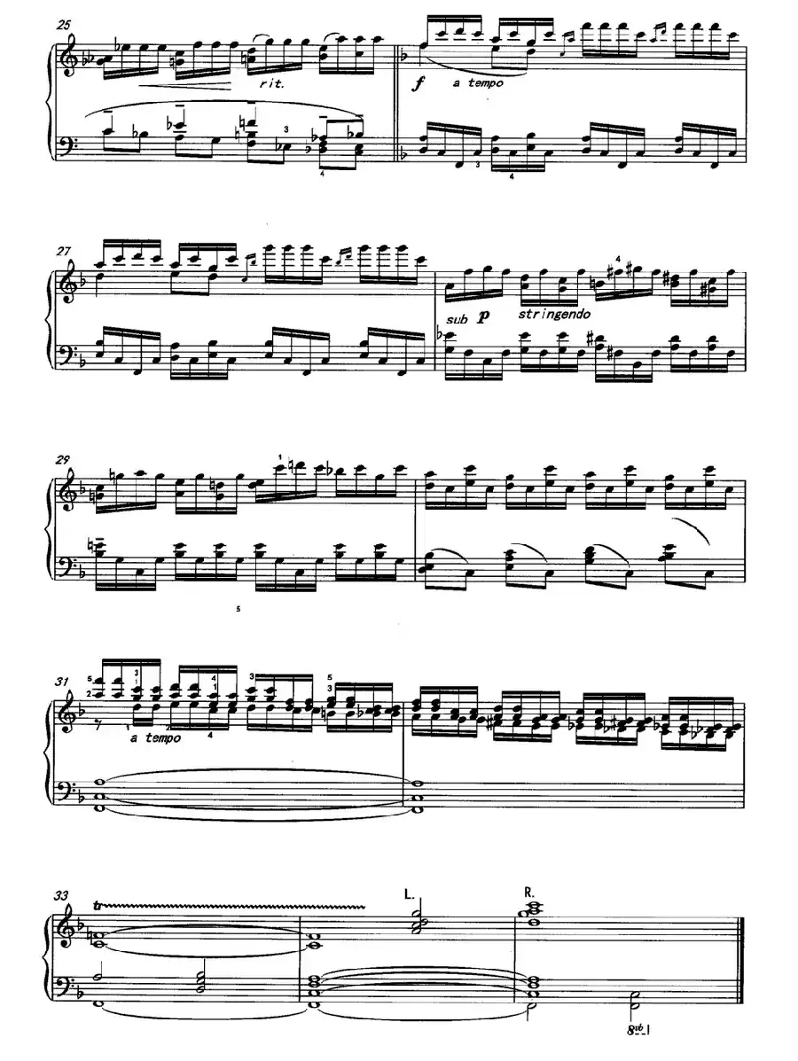 练习曲（林华作曲版）