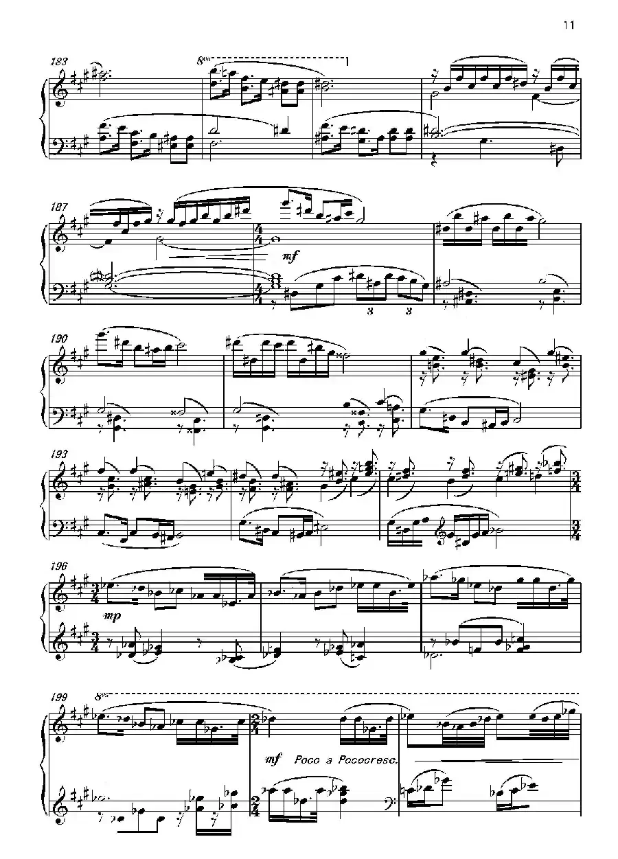 第六钢琴奏鸣曲Piano Sonata No.6（单乐章）