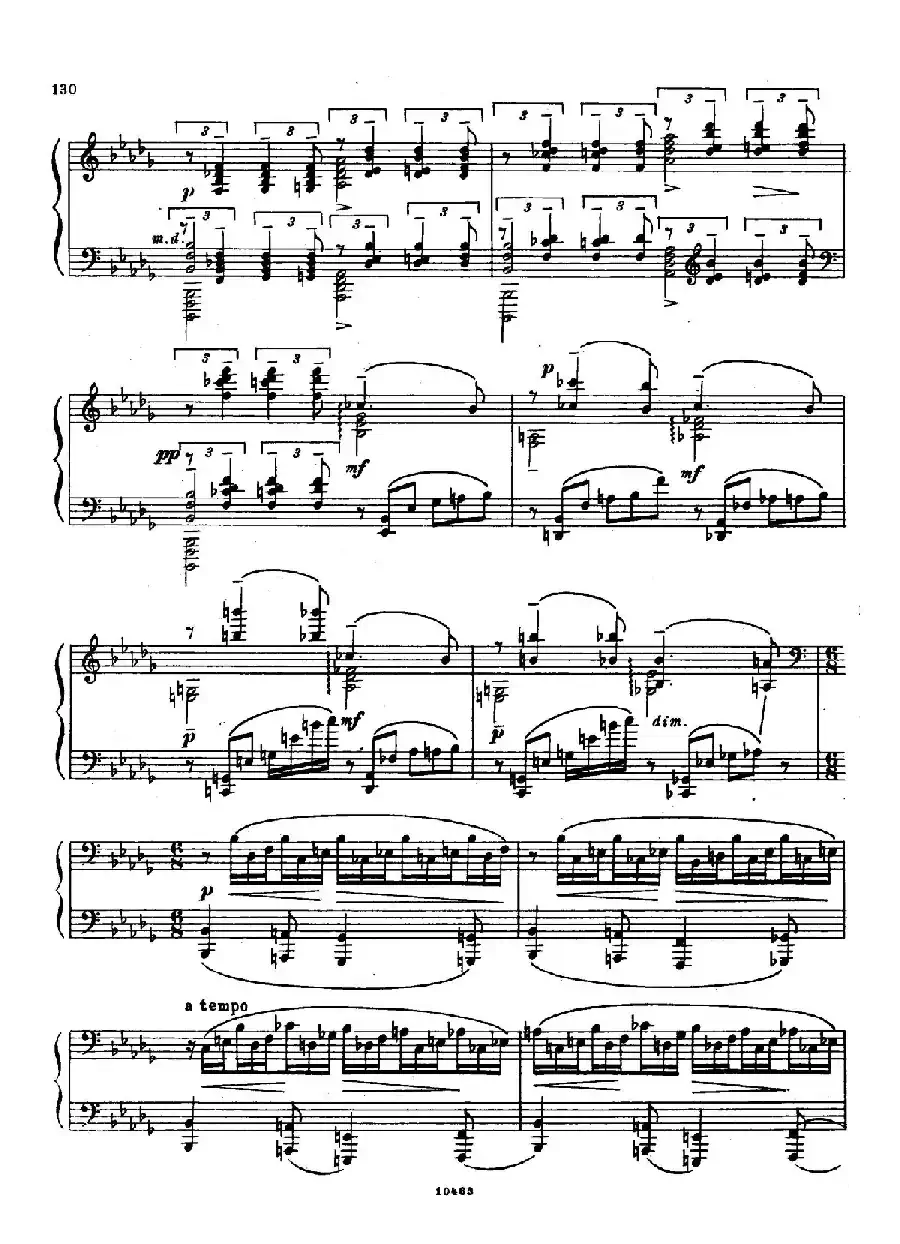 降b小调第二钢琴奏鸣曲（Op.36  No.2）