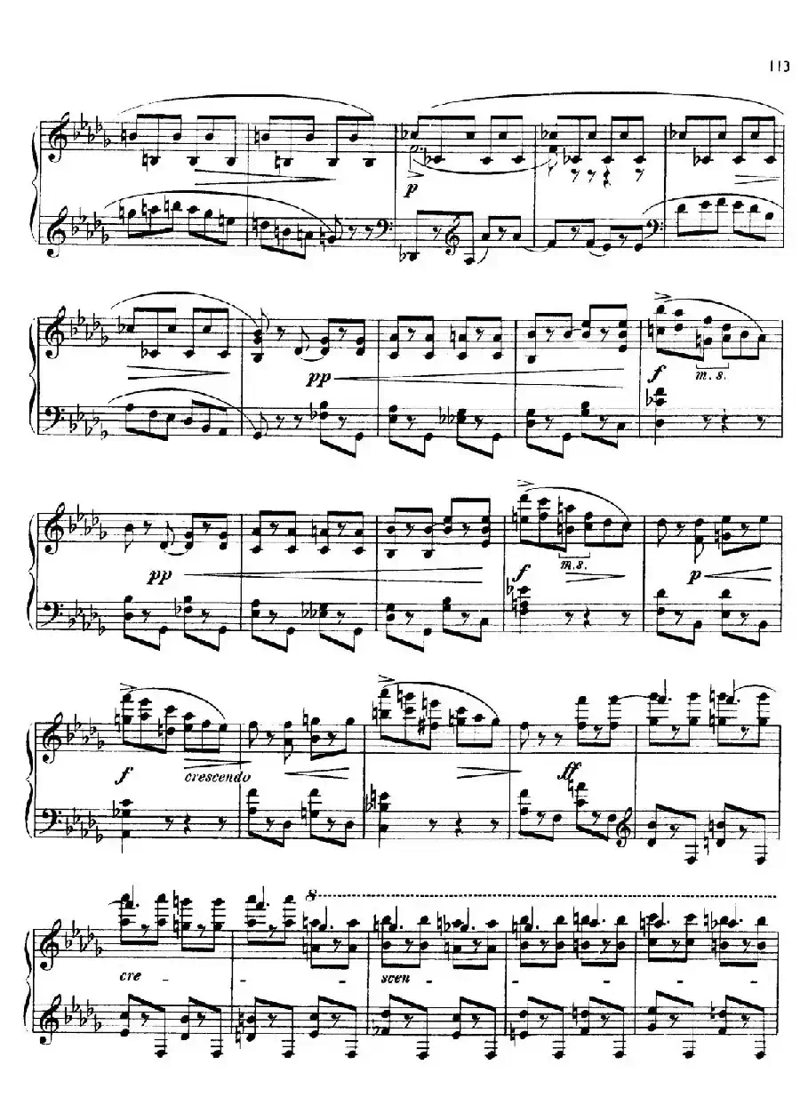 24 Characteristic Pieces Op.36（24首性格小品·22）