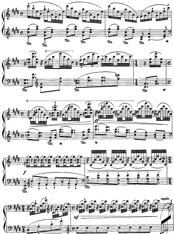 现代钢琴曲：12、水之游戏