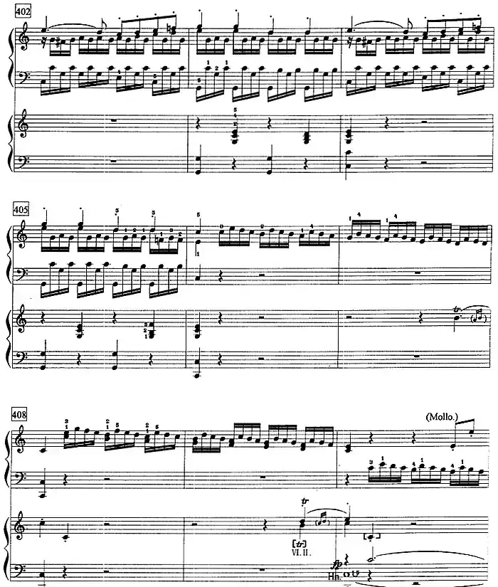 钢琴教程第八级 大型乐曲（C大调第一钢琴协奏曲 Op.15 第一乐章）