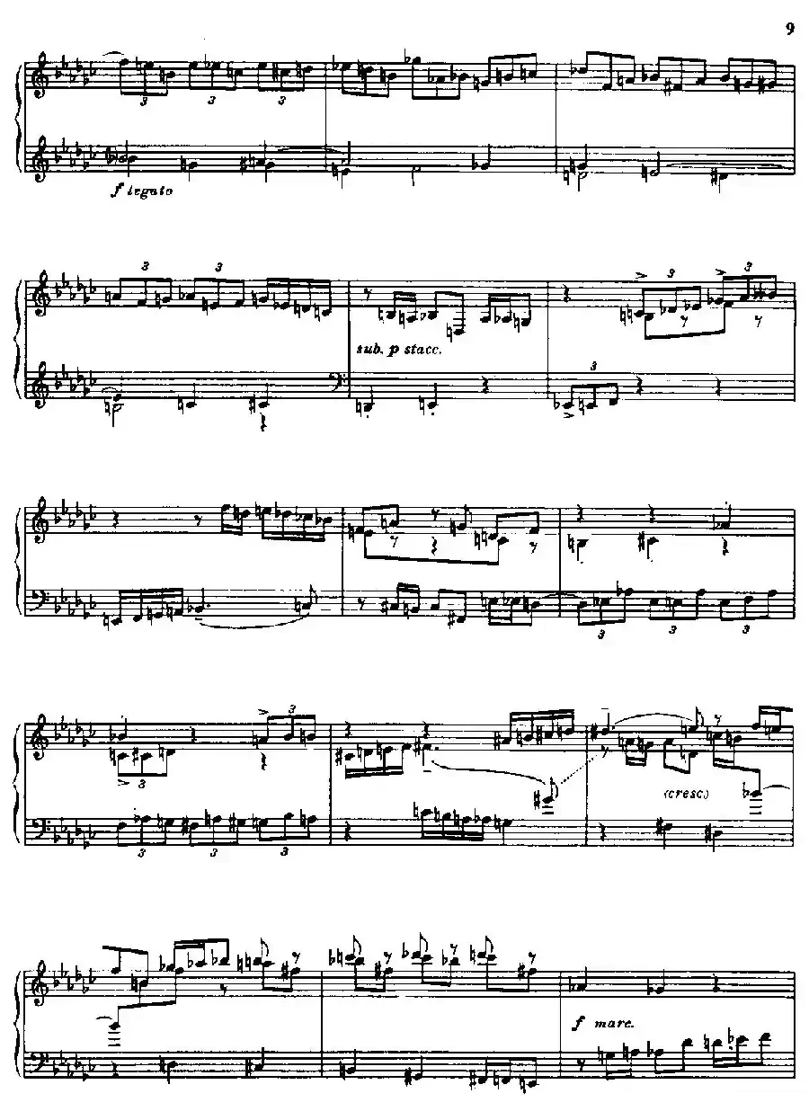 24 Preludes and Fugues Part.2 Op.45（24首前奏曲与赋格·第二部分·14）