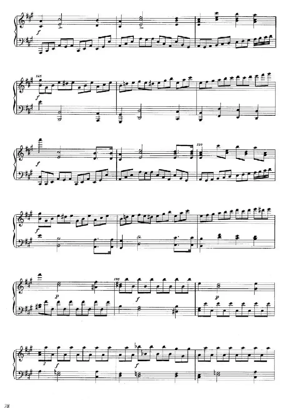 A大调钢琴大奏鸣曲（Grobe Sonate in A Major WWV 26）