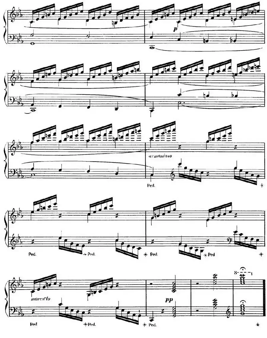 15 Etudes de Virtuosité Op.72 No.14（十五首钢琴练习曲之十四）