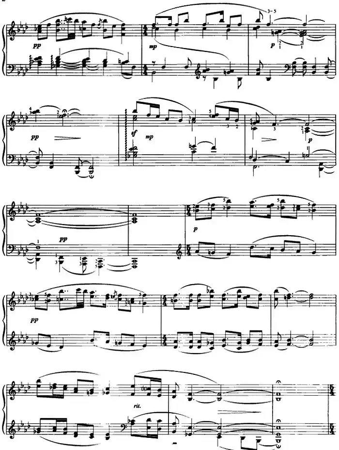 中国民歌七首·(1)正月新春(陕北)