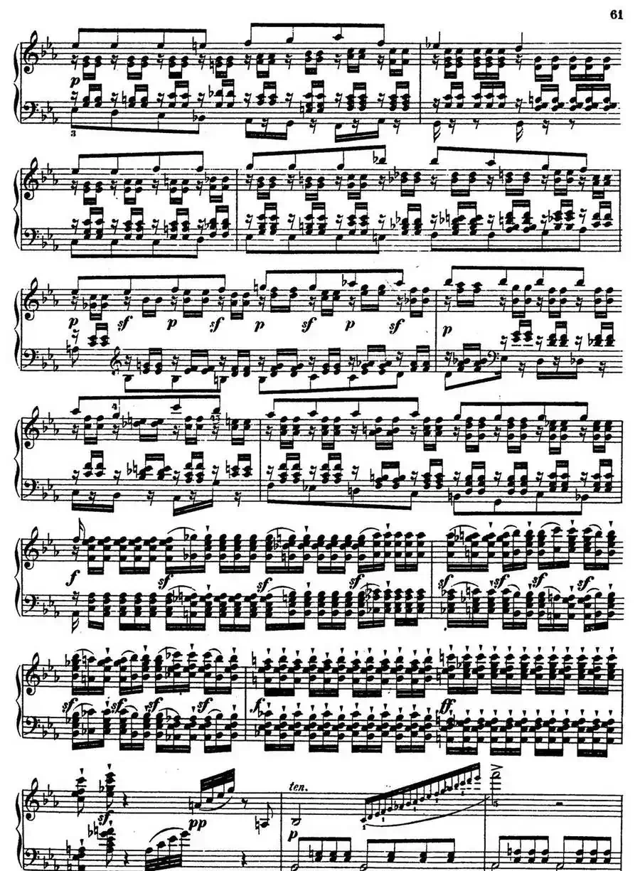 Fantasie in E flat Maj Op·18（降E大调幻想曲）