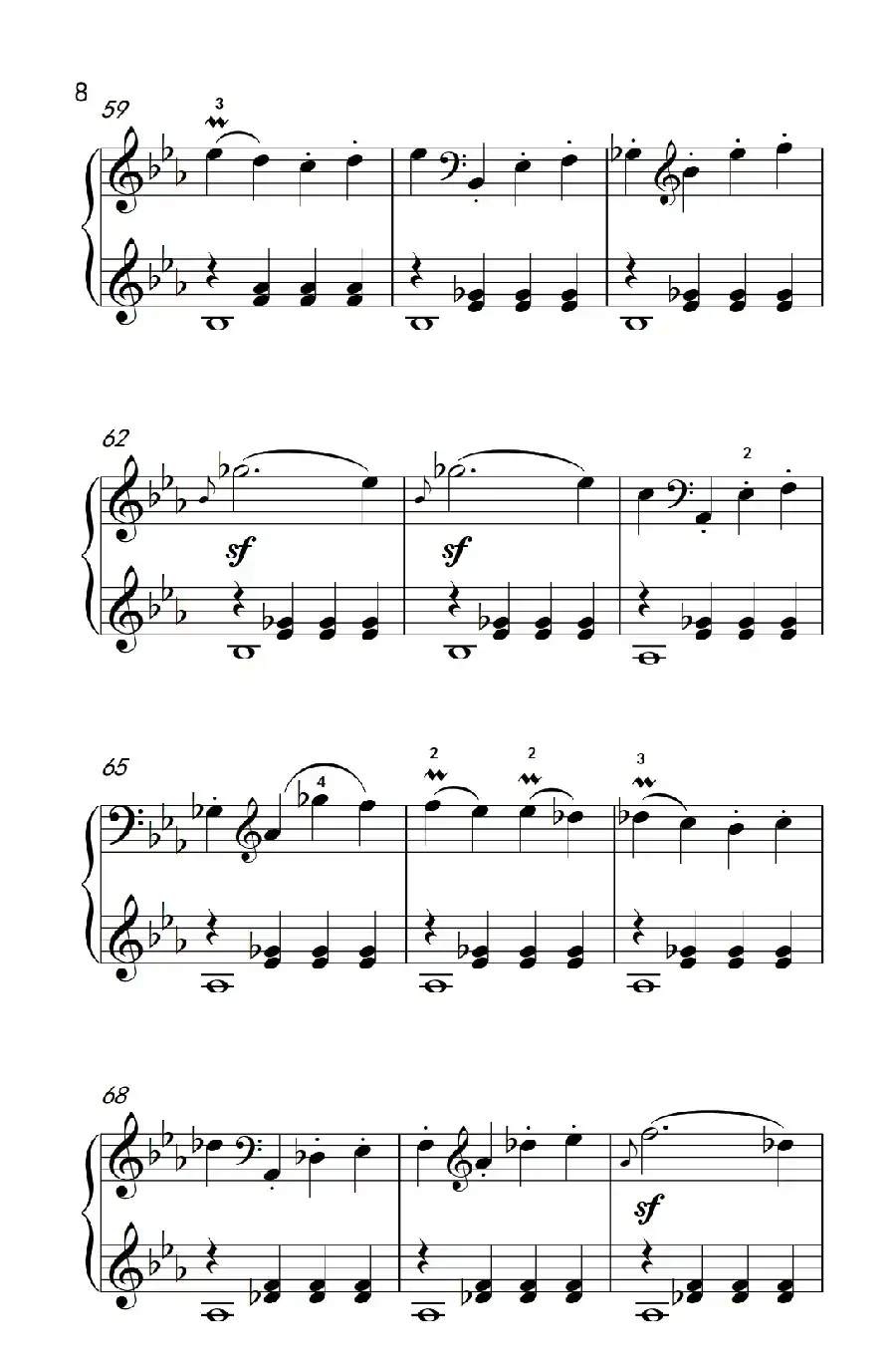 第八钢琴奏鸣曲（悲怆） 极慢的慢板序奏转辉煌的快板