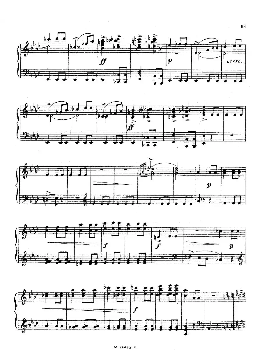 Arabesques Op.4（阿拉伯风格曲）（4）