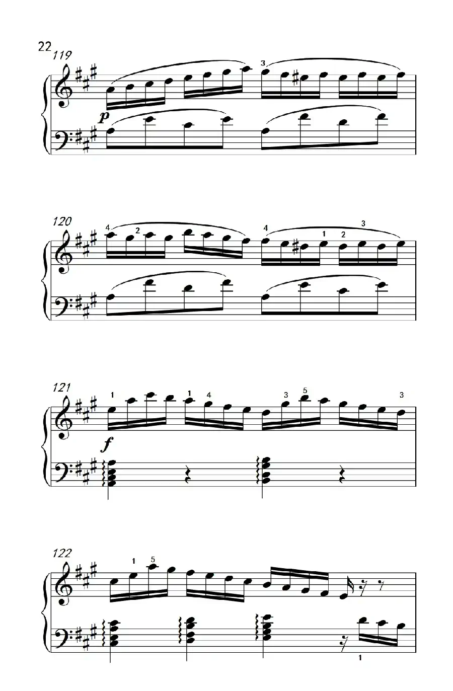 A大调钢琴奏鸣曲 优雅的行板