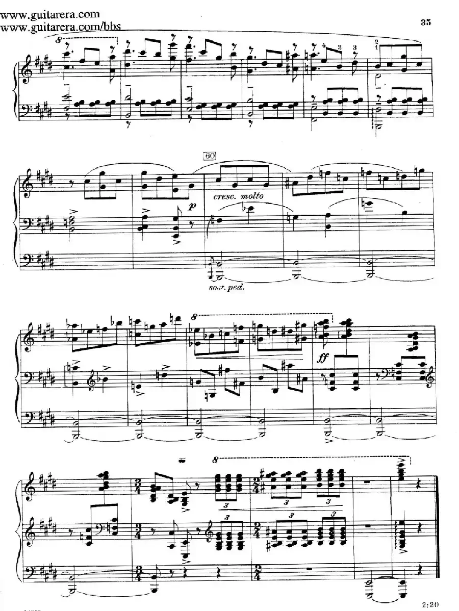 Souvenirs Op.28（纪念曲6. 加洛普舞曲）