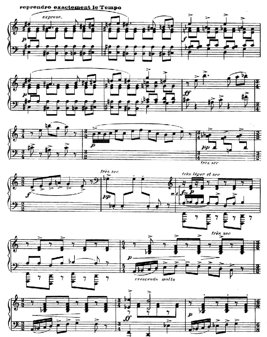 Eight Nocturnes （8首夜曲·Ⅴ）