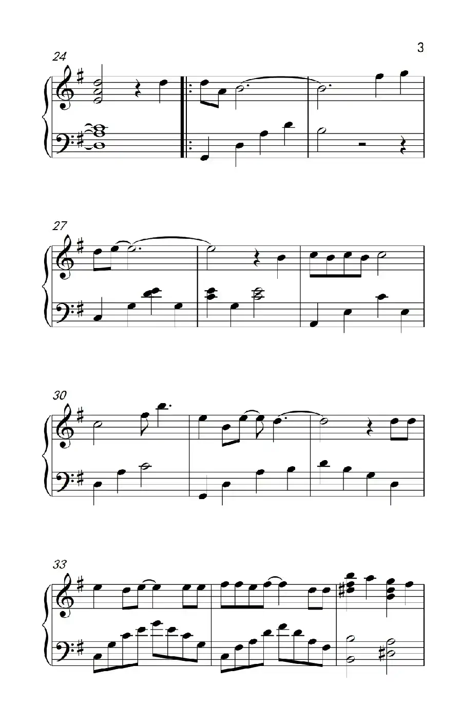 我知道你很难过（《弹吧音教》制谱版）