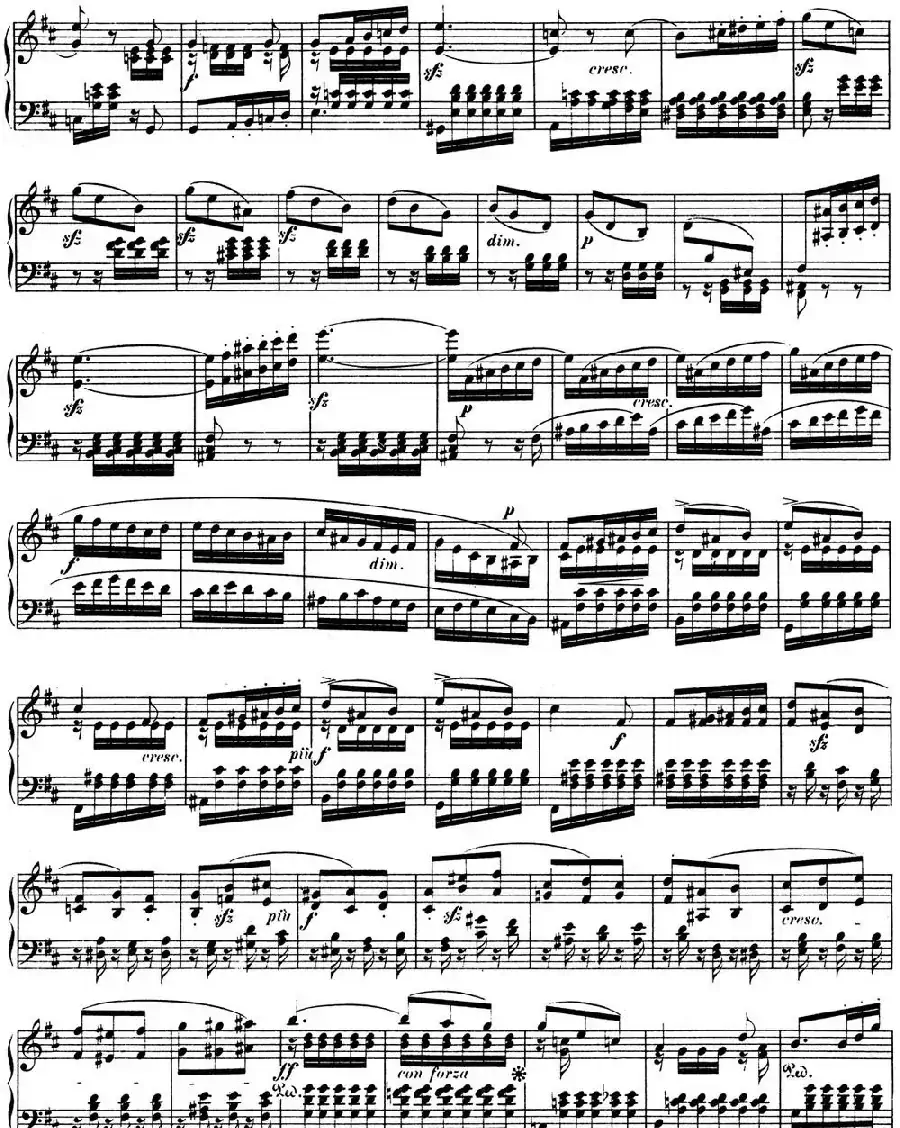 门德尔松无词歌Op.30(NO.4)