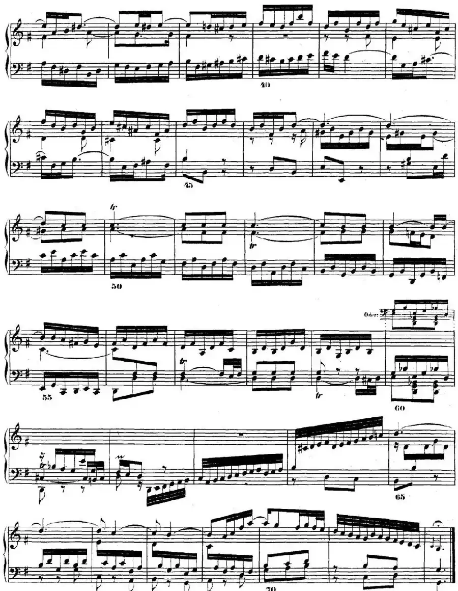 巴赫《平均律钢琴曲集·第二卷》之赋格曲(NO.15)