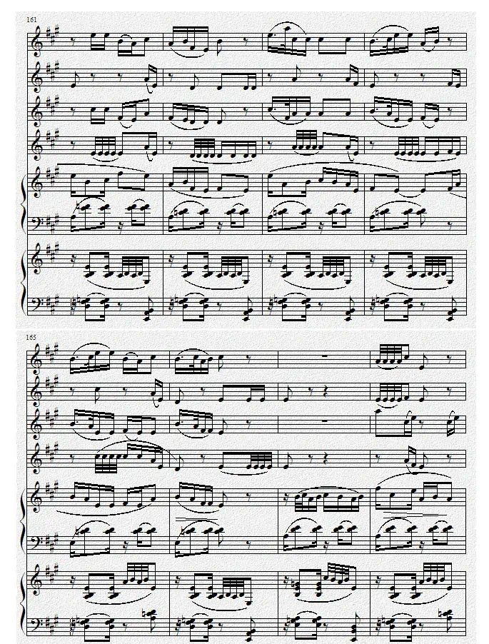 巴蜀风华情（二胡与双钢琴）