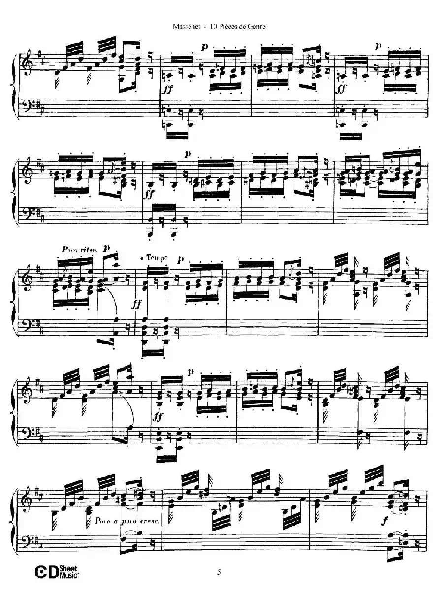 Dix Pièces de Genre Op.10（10首个性小品·Ⅱ）