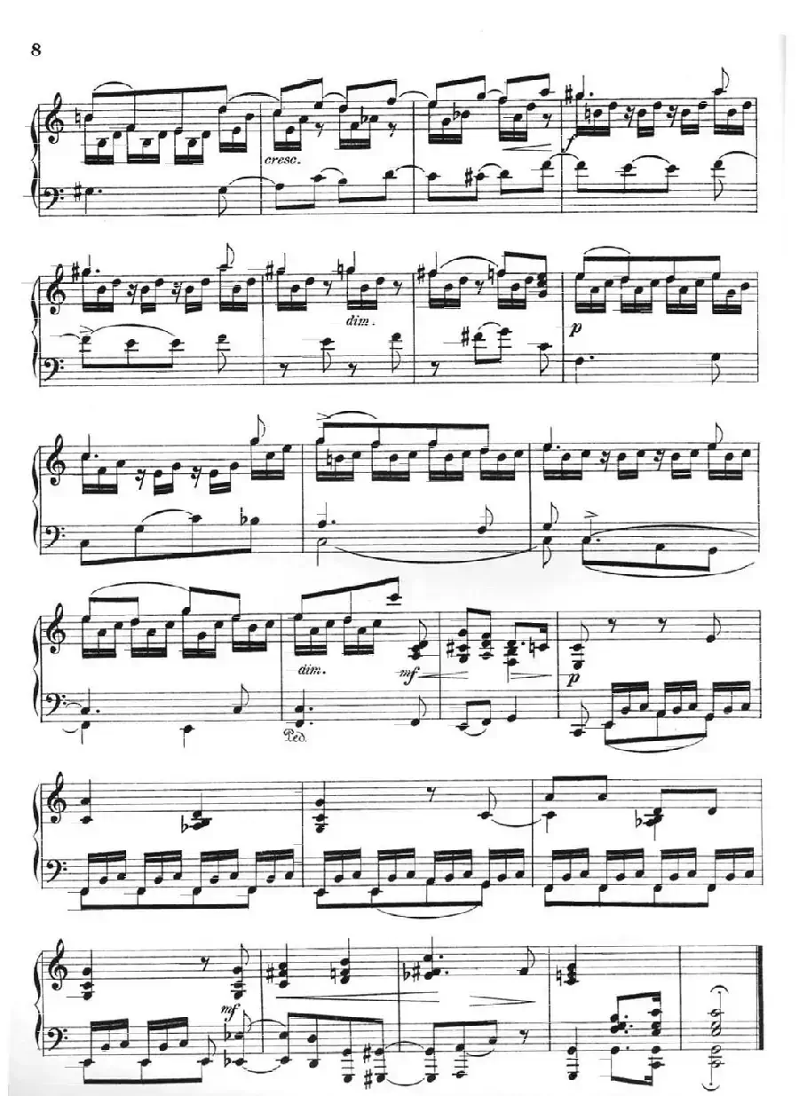 36 Etudes Rhythmiques et Melodiques Op.105（36首节奏与旋律练习曲 1—5）