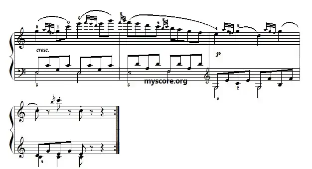 车尔尼599第81首曲谱及练习指导