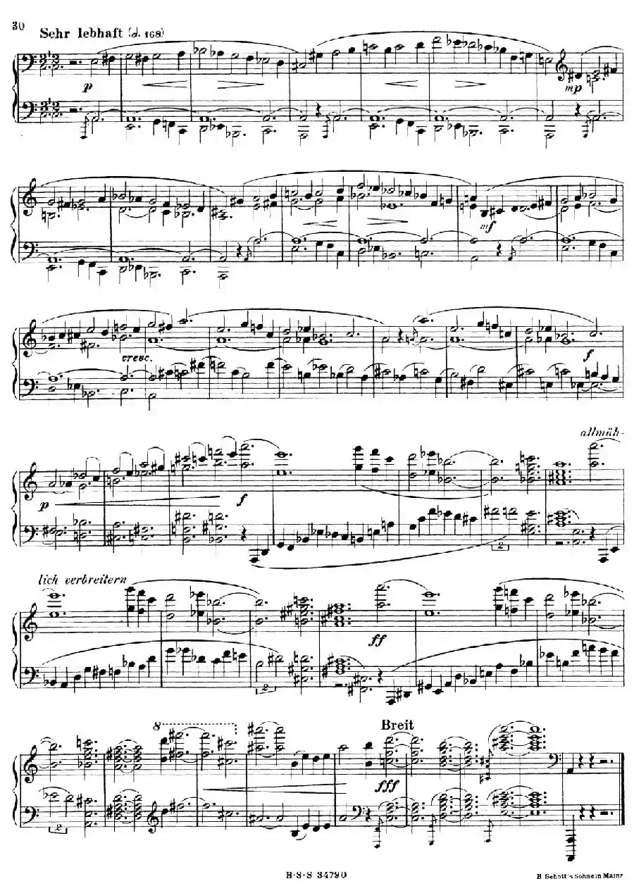 Piano Sonata No.1（第一钢琴奏鸣曲 Ⅴ）