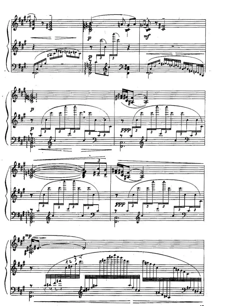 Six Préludes Exotiques Op·17（6首特色前奏曲·1）