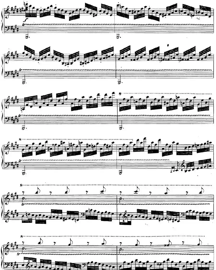 贝多芬钢琴奏鸣曲30 E大调 Op.109 E major