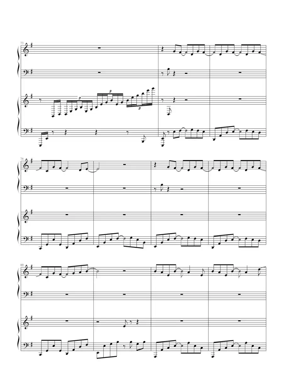 海浪（双钢琴）