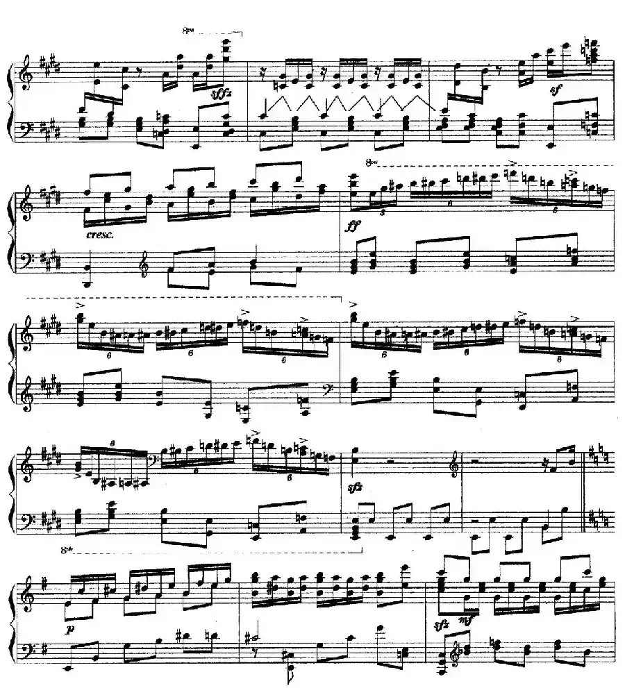 Carmen Variations 12 Pieces（12首卡门主题变奏曲·6）