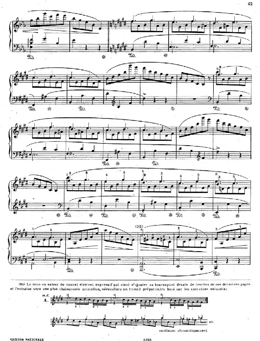 Scherzo No.4 in E Major Op.54（E大调第四谐谑曲·柯尔托教学版​）