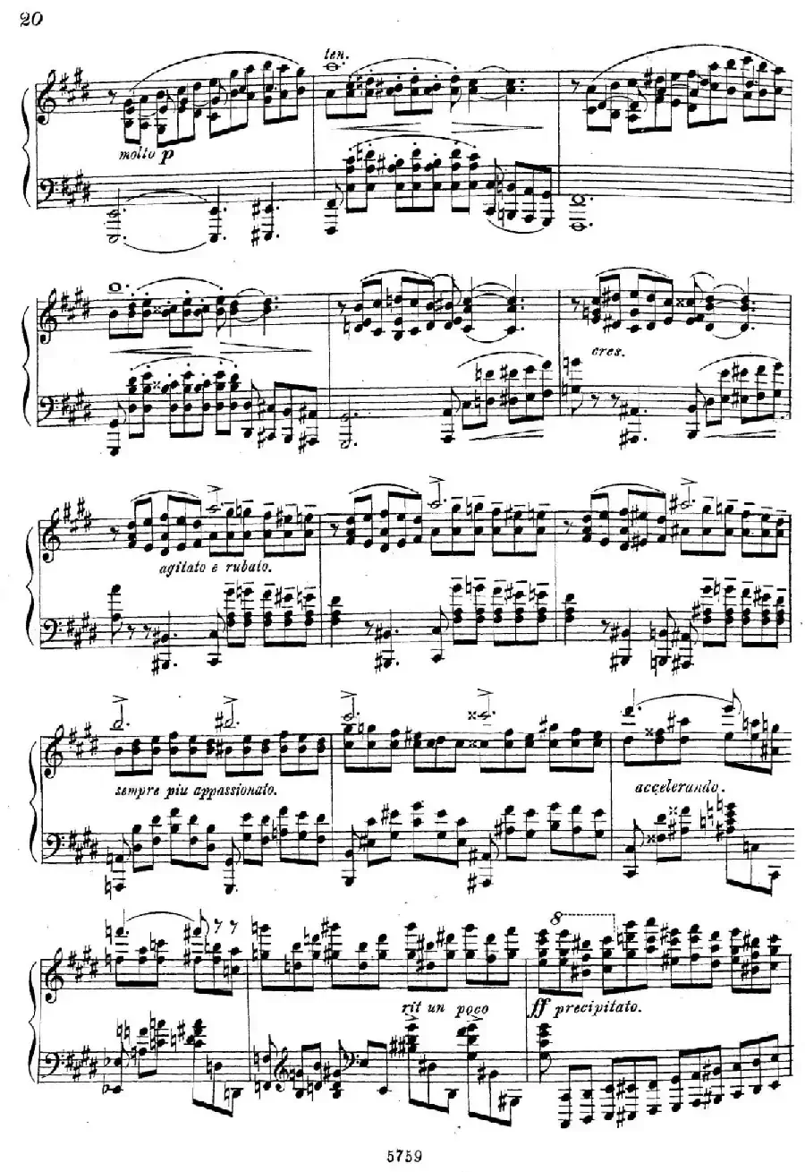 3首音乐会练习曲（Three Concert Etudes Op.24）（Ⅱ）